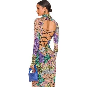 AFRM Laguna Floral Dress S Revolve